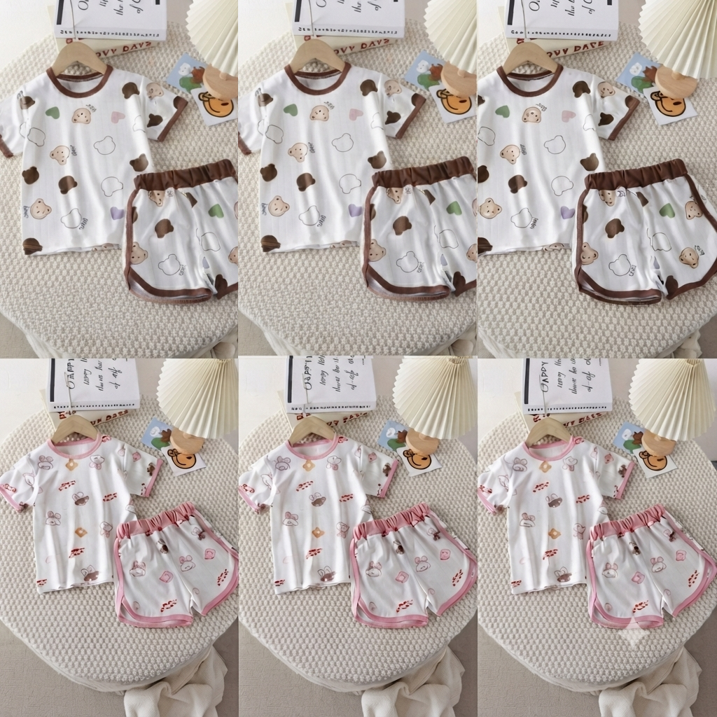 Premium Chinese Imported Kids Summer Outfit Set