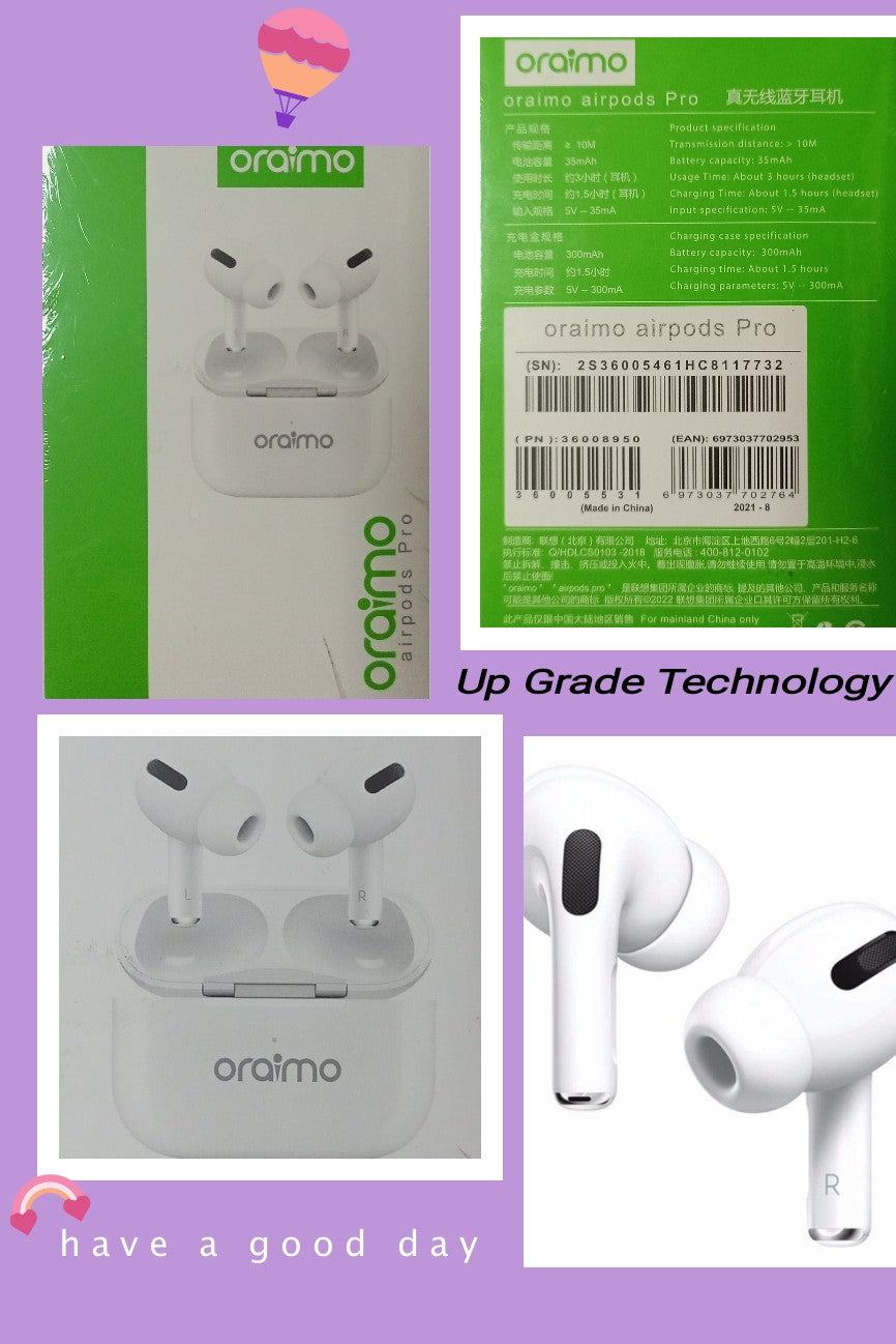 Oraimo Airpods Pro Earbuds