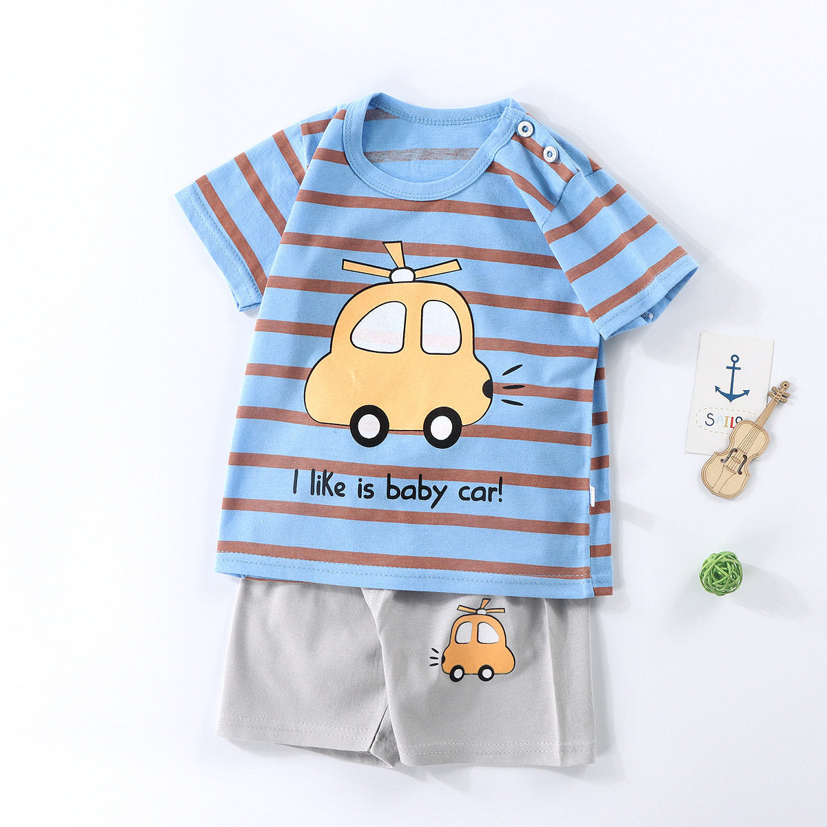 Premium China Imported Kids Cotton Set With Pant