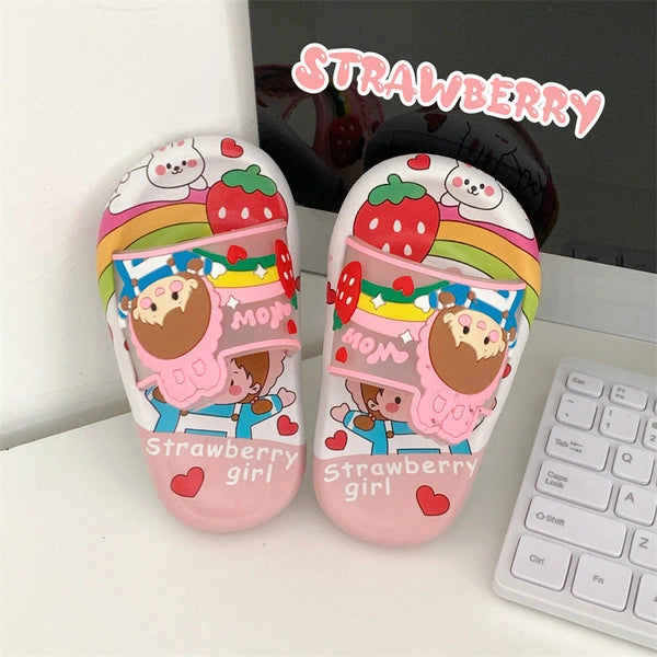 Children's Cute Cartoon Non-Slip Soft Slipper