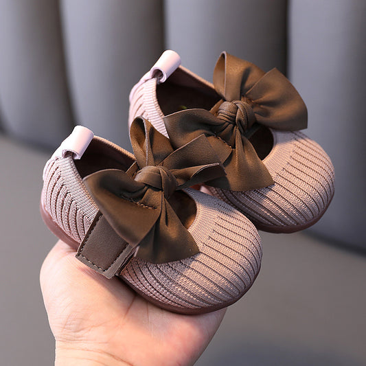 Baby Princess Shoes – Soft Leather & Non-Slip Comfort