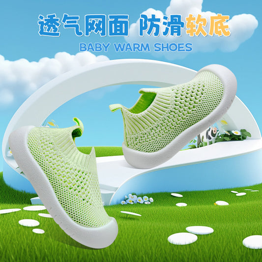 Soft Sole Baby Shoes – Indoor & Outdoor Use 🌿