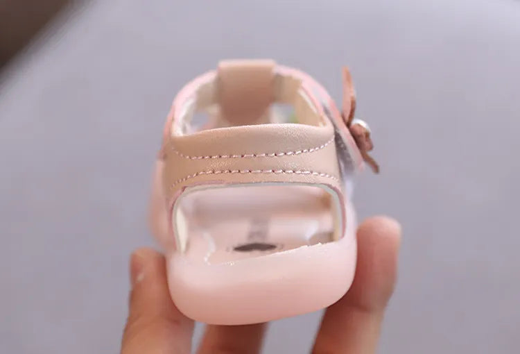 Elite Princess Pearl-Accent Soft Bottom Non-Slip Shoes