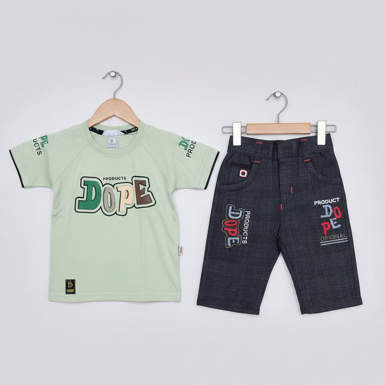 Kids Comfort Cotton T-Shirt with Pant Set - China Import