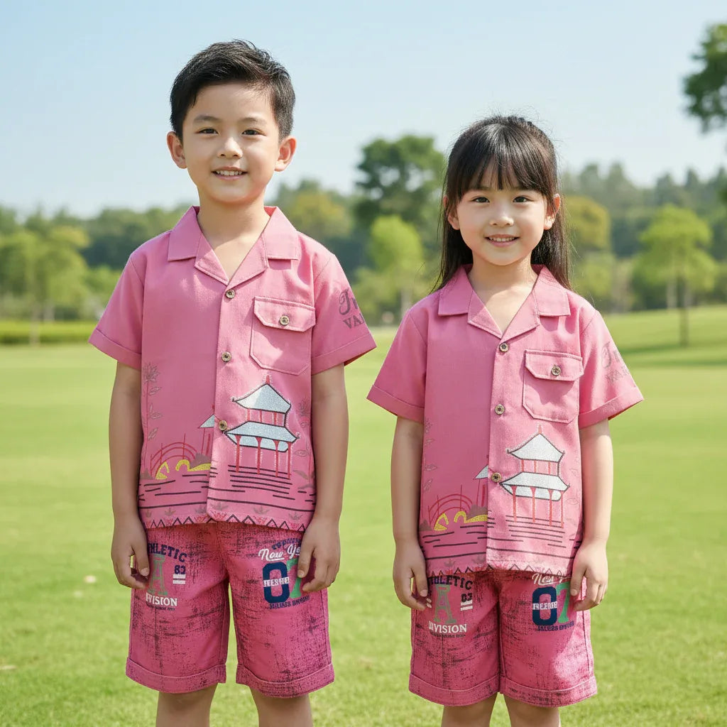 Kids Premium Fashion Shirt with Pant Set - China Import