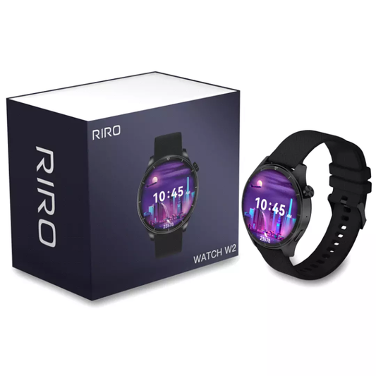 RIRO W2 Smart Watch Phantom Black vivo Bangladesh
