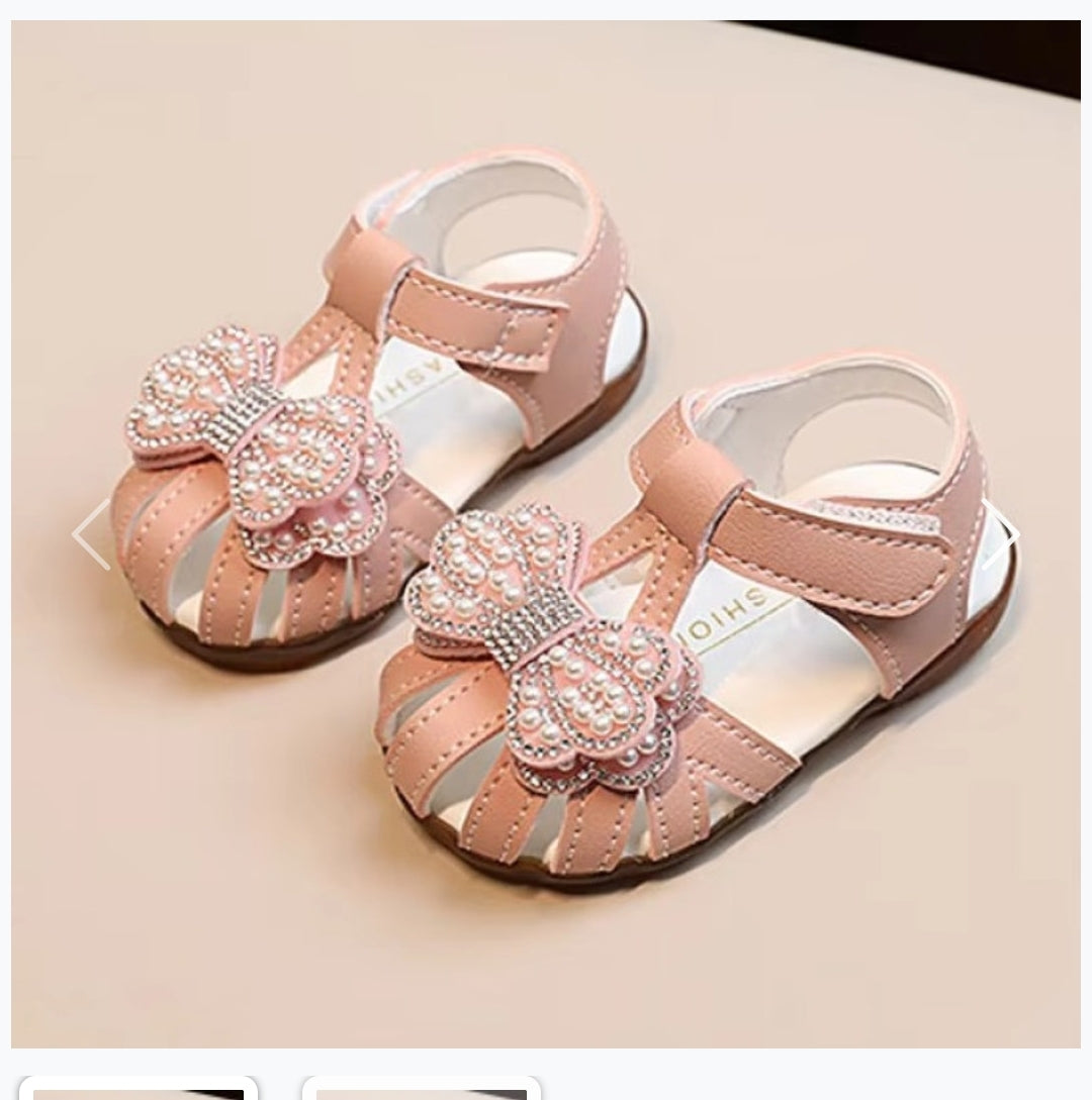 Summer Baby Princess Sandals: Non-Slip Soft-Soled Toddler Shoes for Girls