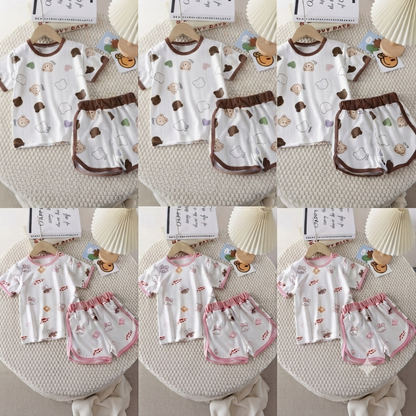 Premium Chinese Imported Kids Summer Outfit Set