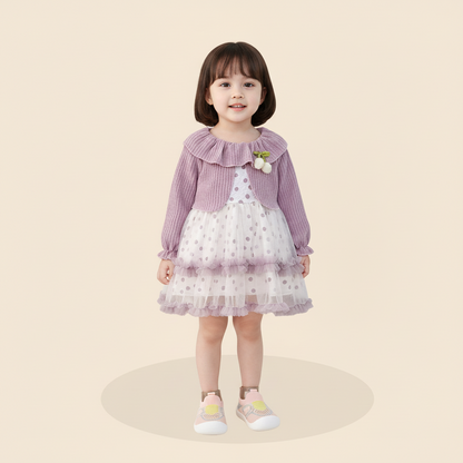 Smart Little Gentleman Outfit & Qibabei Comfort Shoes Combo