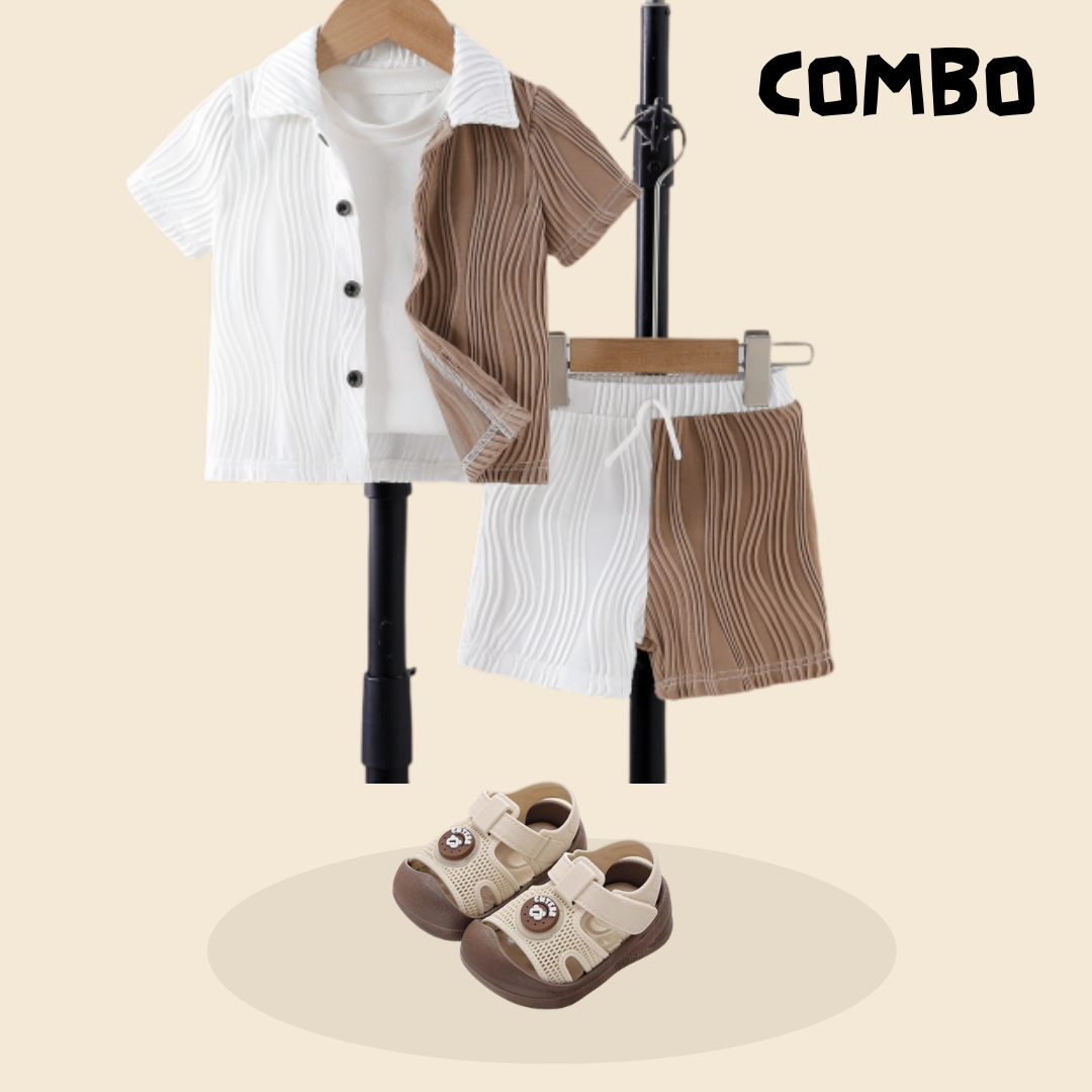 Boys Gentleman Suit – Classic Two-Piece Outfit Set | Made in China