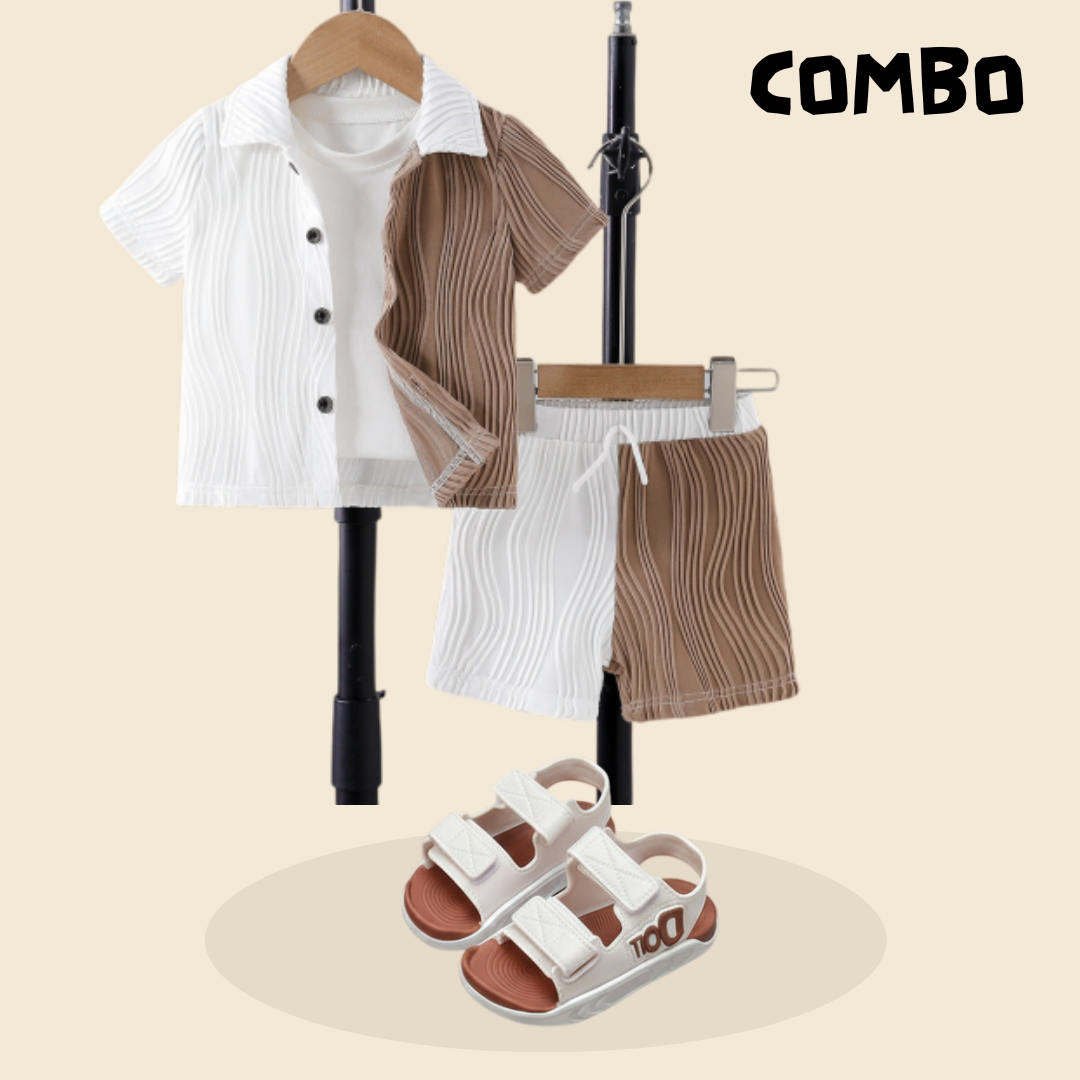 Boys Gentleman Suit – Classic Two-Piece Outfit Set | Made in China