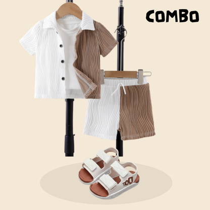 Boys Gentleman Suit – Classic Two-Piece Outfit Set | Made in China