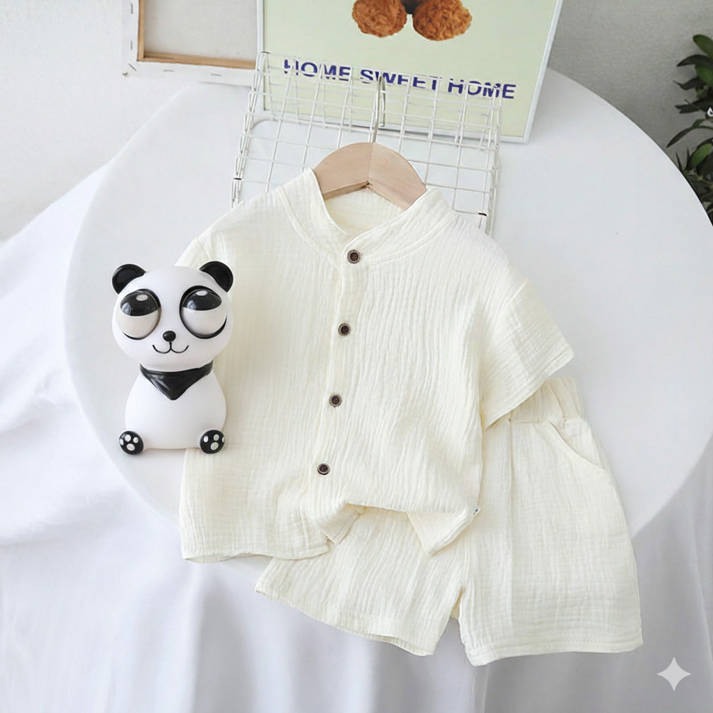 China Soft Breathable Cotton Baby Boy & Girl  Comfort Set