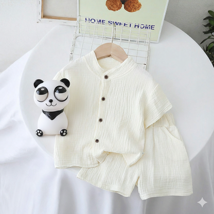 China Soft Breathable Cotton Baby Boy & Girl  Comfort Set