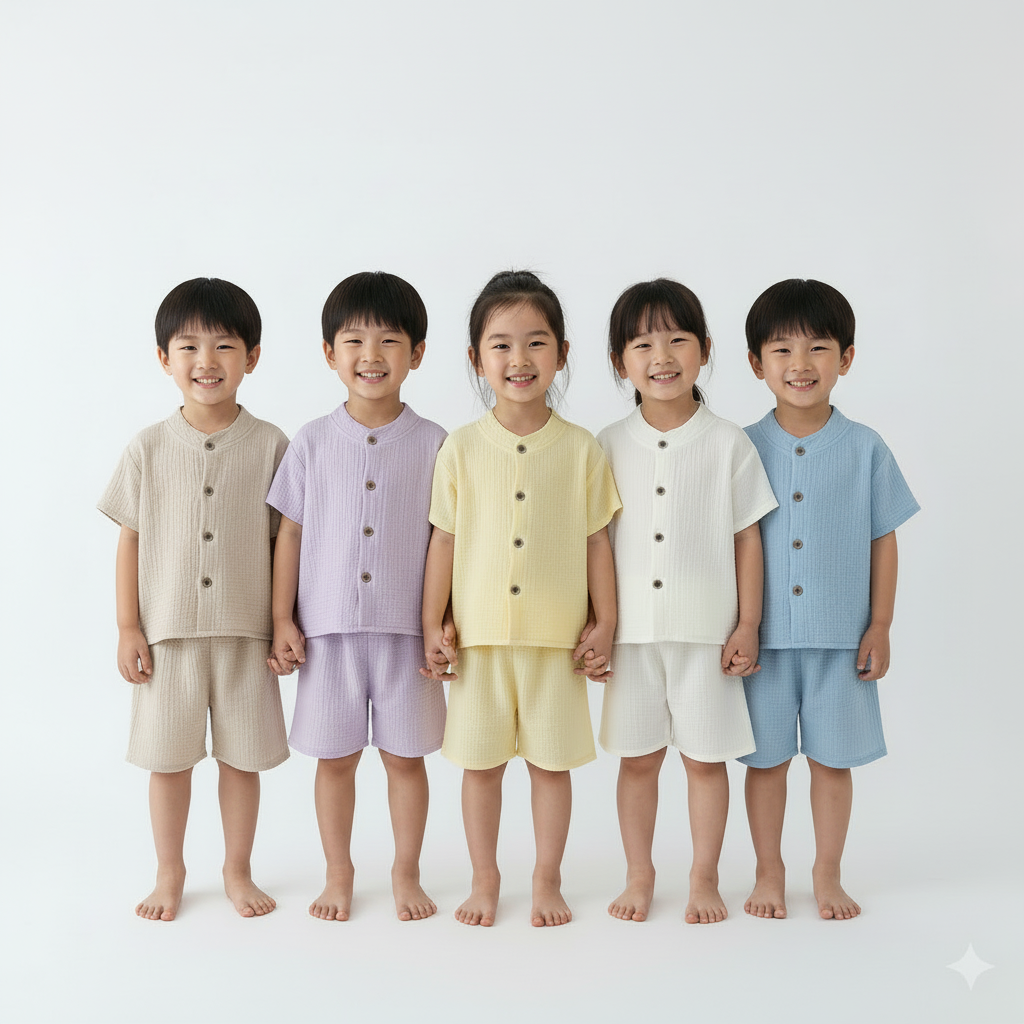 China Soft Breathable Cotton Baby Boy & Girl  Comfort Set