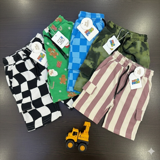 China Export Kids Cargo Shorts Combo Pack