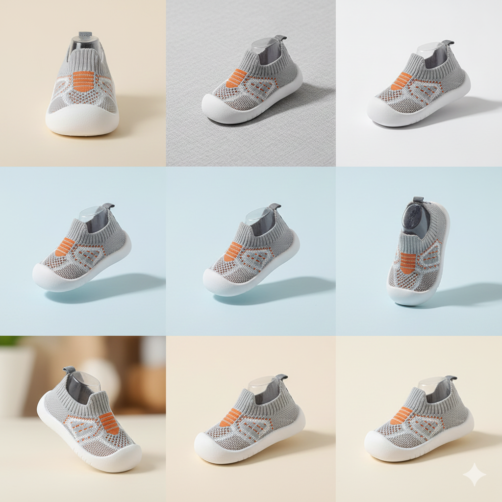 Soft Sole Qibabei Toddler Shoes – Easy Slip-On 🩰