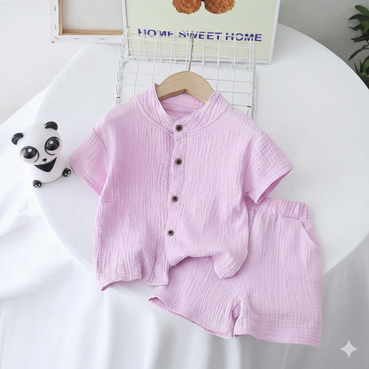 China Soft Breathable Cotton Baby Boy & Girl  Comfort Set