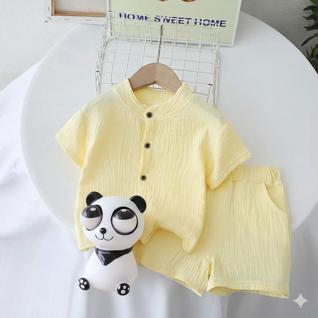China Soft Breathable Cotton Baby Boy & Girl  Comfort Set