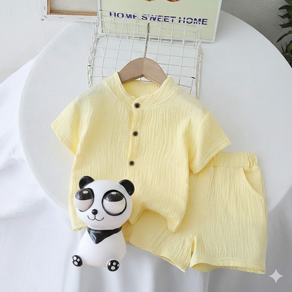 China Soft Breathable Cotton Baby Boy & Girl  Comfort Set