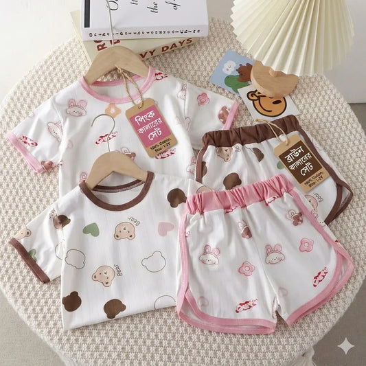 Chinese Kids Summer T-Shirt Mix Combo Set (5% to 15% Discount)