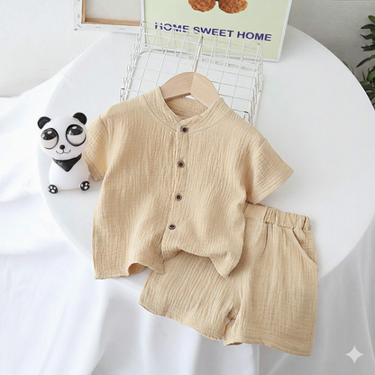 China Soft Breathable Cotton Baby Boy & Girl  Comfort Set