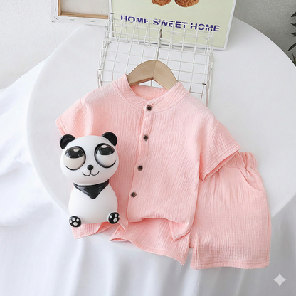 China Soft Breathable Cotton Baby Boy & Girl  Comfort Set