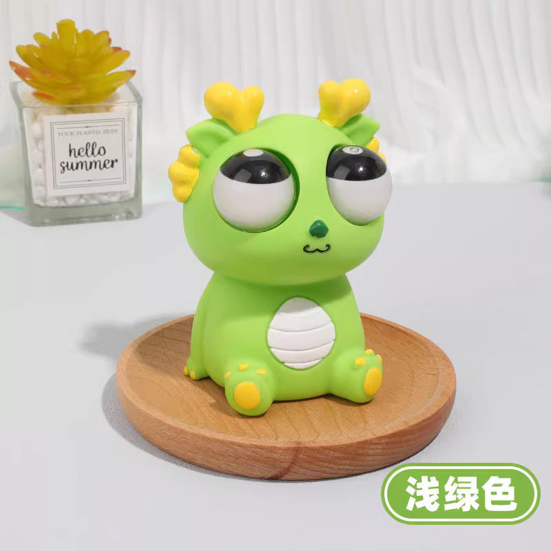 Funny Eye-Popping Dragon Squeeze Toy