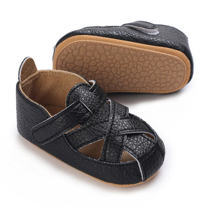 Premium Soft Rubber Sole Cut-out Baby Shoes