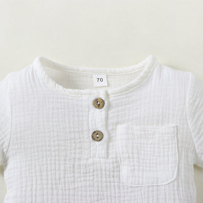 Little Boy's Stylish Summer Shirt & Shorts Set - New Edition