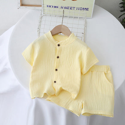 China Soft Breathable Cotton Baby Boy & Girl  Comfort Set