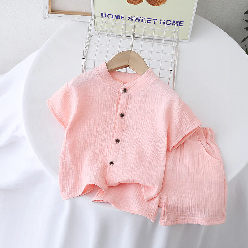 China Soft Breathable Cotton Baby Boy & Girl  Comfort Set