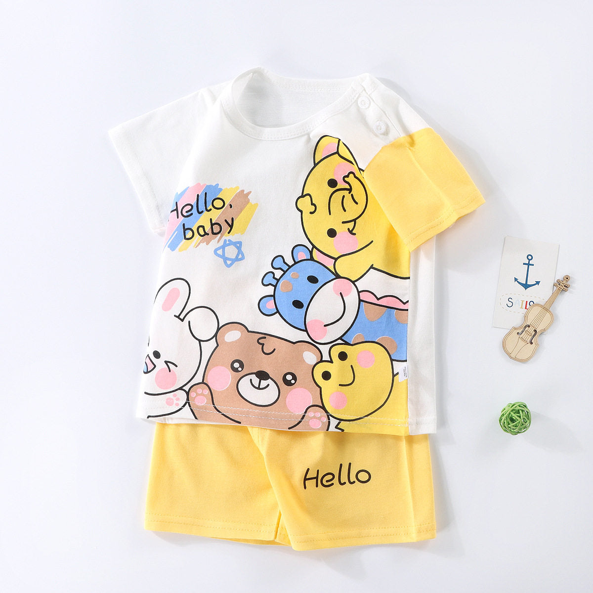 Premium China Imported Kids Cotton Set With Pant