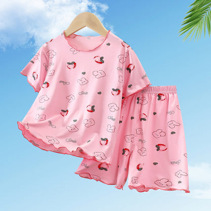 Girls Modal Summer Set - China Import with Pant