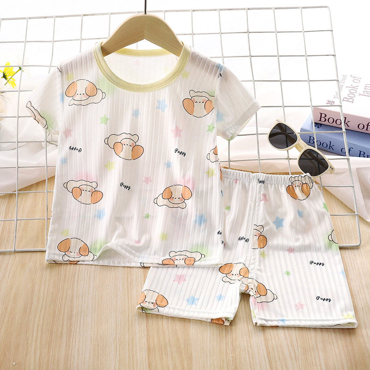 Premium Chinese Imported Kids Ice Silk Comfort Set