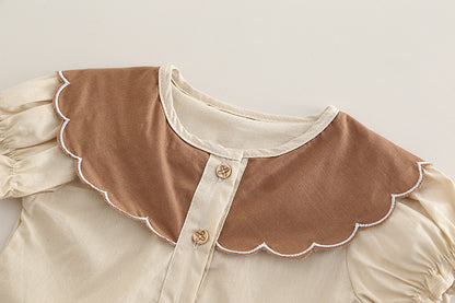 Baby Casual Lace Two-Piece Summer Suit