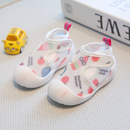Soft & Breathable Baby Sandals – Non-Slip Design