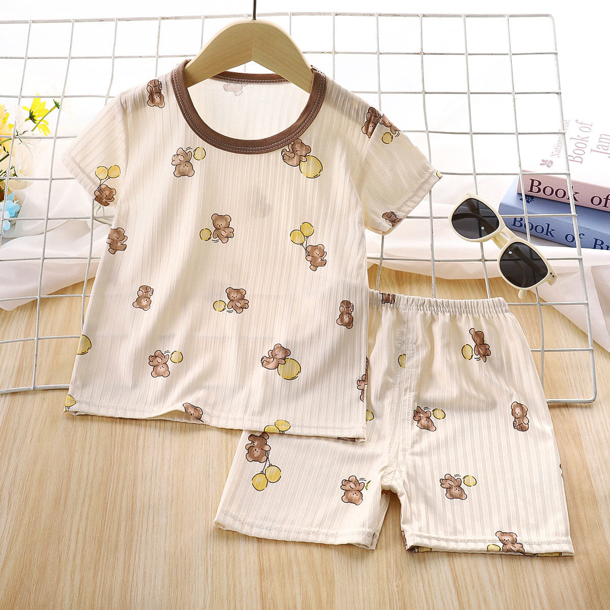 Premium Chinese Imported Kids Ice Silk Comfort Set