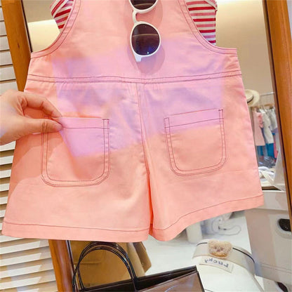Premium Chinese Imported Girls Trendy Summer Vest Set