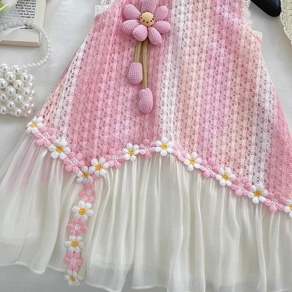 Premium Chinese Imported Baby Princess Vest Dress with Hat