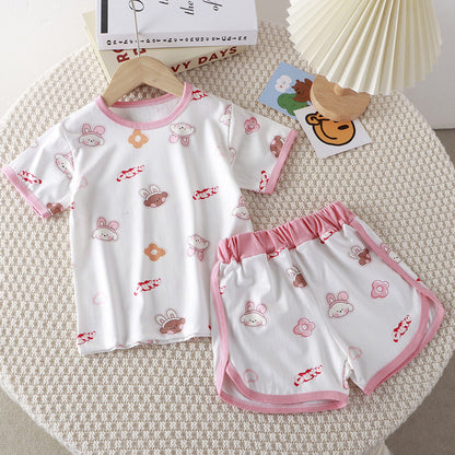 Premium Chinese Imported Kids Summer Outfit Set