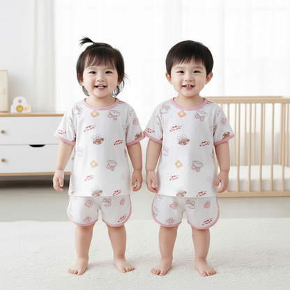 Premium Chinese Imported Kids Summer Outfit Set