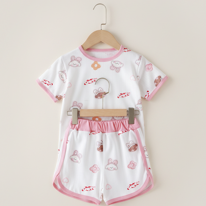 Premium Chinese Imported Kids Summer Outfit Set