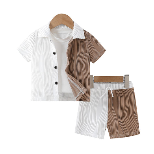 Boys Gentleman Suit – Classic Two-Piece Outfit Set | Made in China