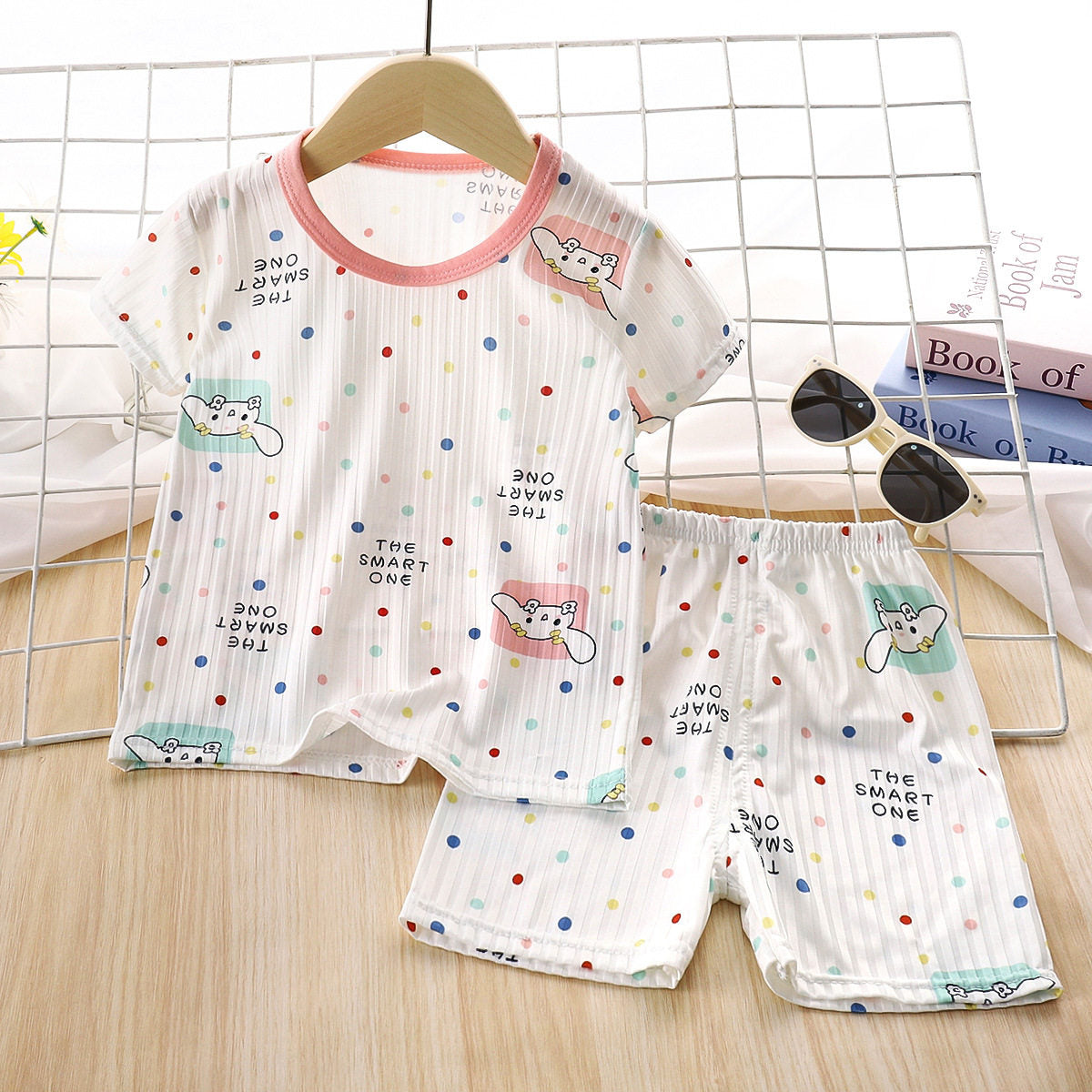 Premium Chinese Imported Kids Ice Silk Comfort Set