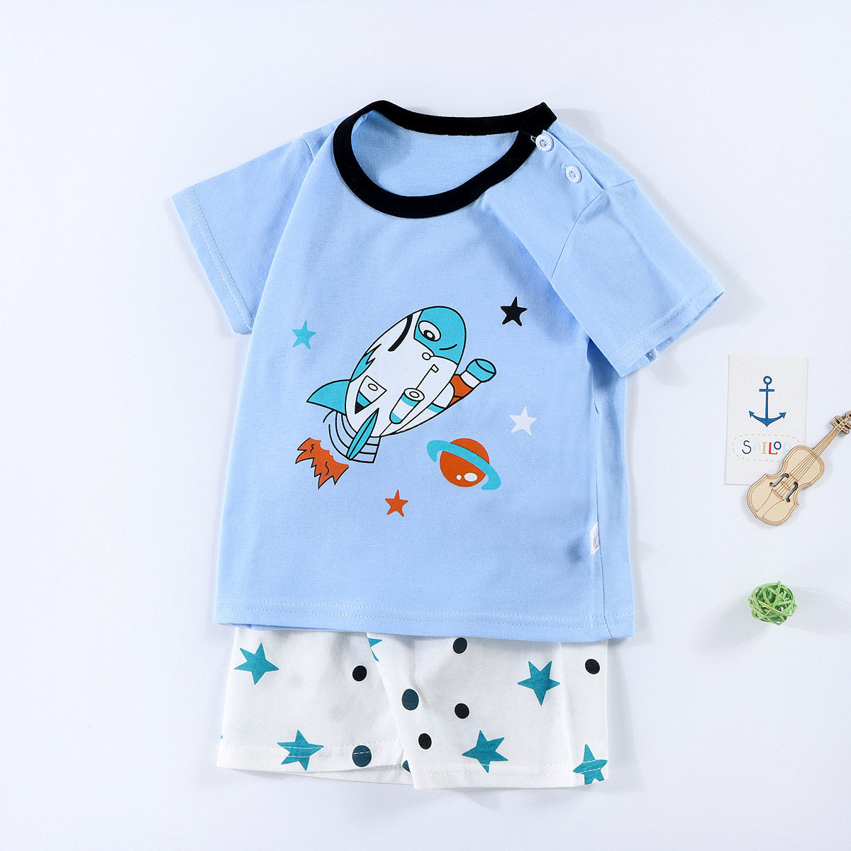 Premium China Imported Kids Cotton Set With Pant