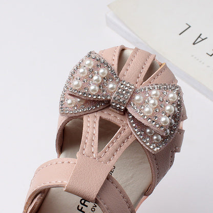 Summer Baby Princess Sandals: Non-Slip Soft-Soled Toddler Shoes for Girls