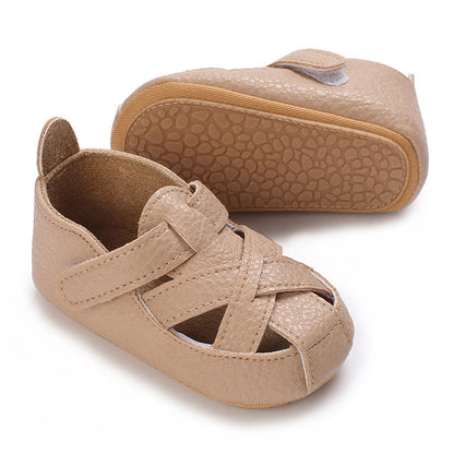 Premium Soft Rubber Sole Cut-out Baby Shoes