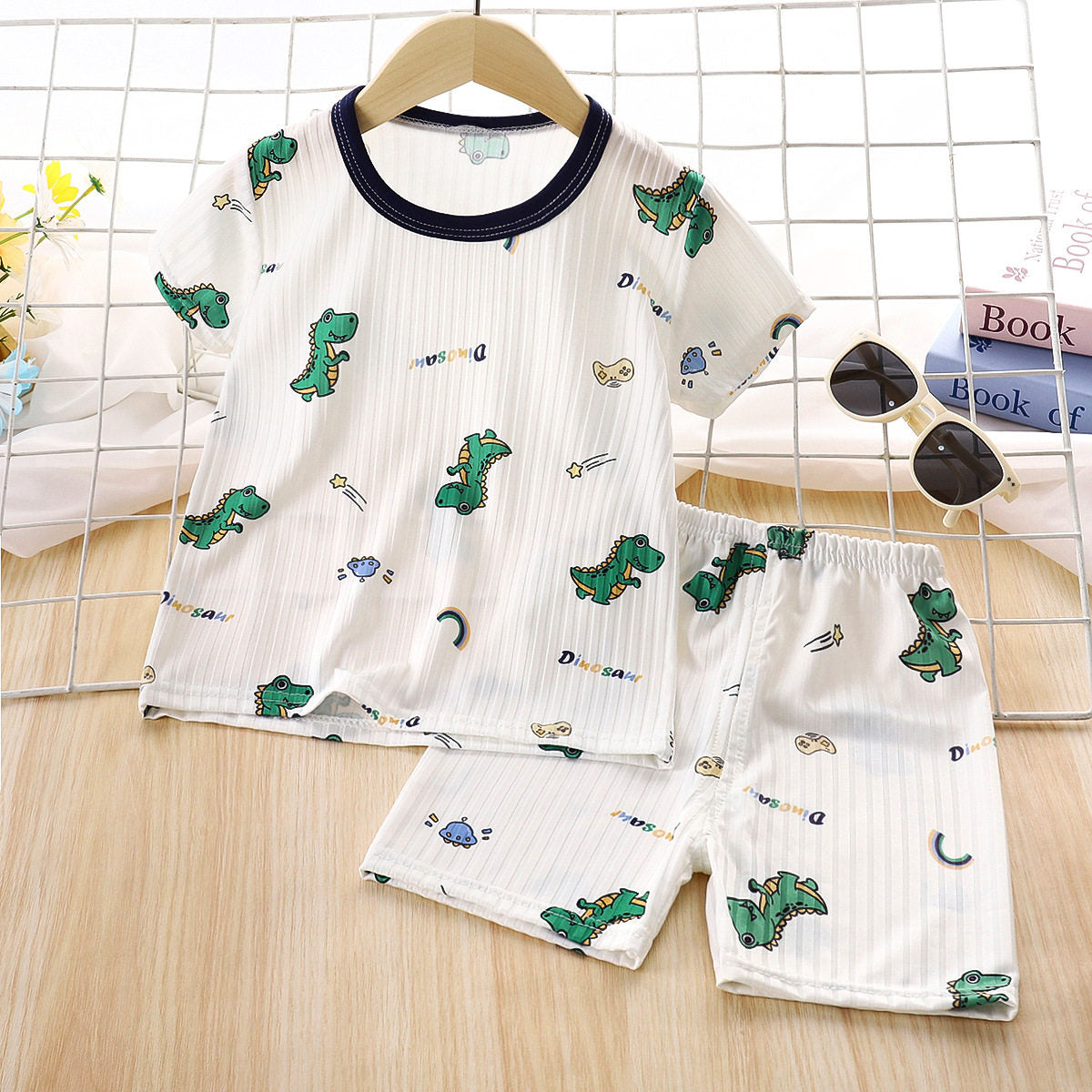 Premium Chinese Imported Kids Ice Silk Comfort Set