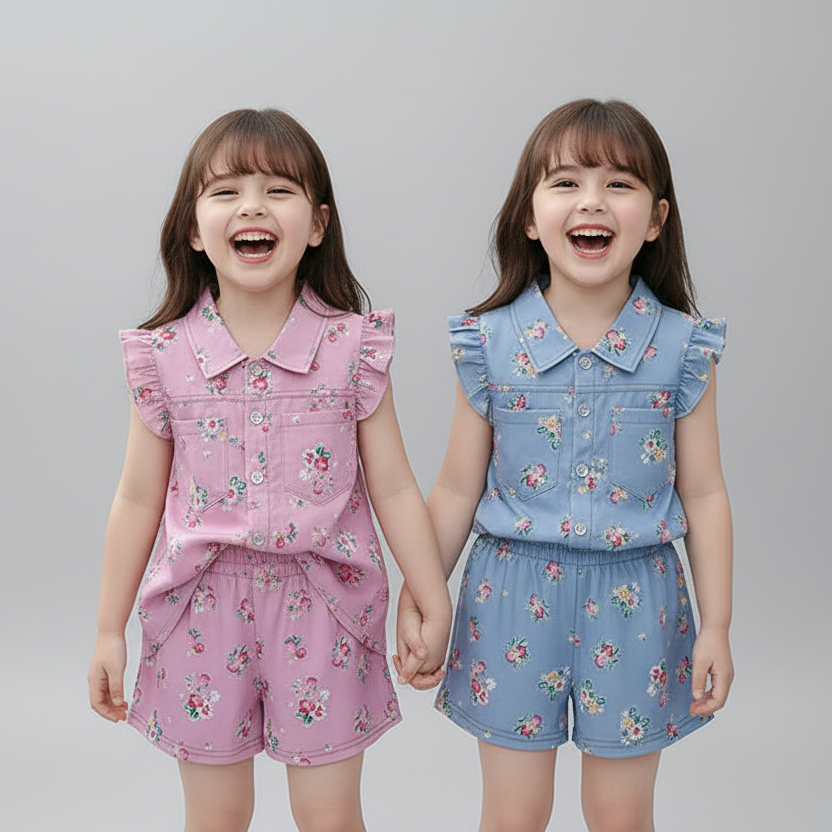 Elite Korean Fashion Accent Summer Boutique Set